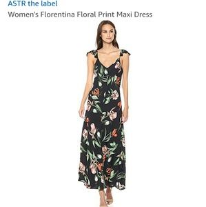 ASTR The Label size L ruffle strap sleeveless maxi